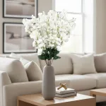 Flores Artificiales Ramo Cerezos Hortensias Decoracion