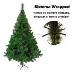 Arbol De Navidad Tronador Lujo 1,80mts Con Adornos Kit X60