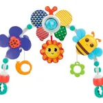 Móvil Para Bebés Love 4090 Cuna Musical Multiuso Encastre Universal Color Bichitos