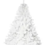 Arbol De Navidad Extra Lujo Patagonia Blanco 1,30 Mts Con Base Metálica