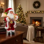 Papa Noel 40cm Muñeco Navideño Decoracion Navidad