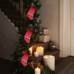 Botas Navideñas Tejidas Decoracion Navidad Adorno X1