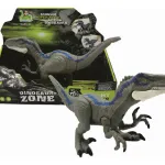 Dinosaurio Velociraptor Juguete Articulado Con Luz Y Sonido