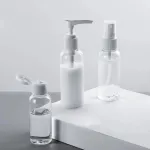 Kit Neceser Frascos De Viaje Avión Envases Recargables X6