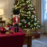 Cascanueces Soldado De Madera 20 Cm Adorno Navidad Madera