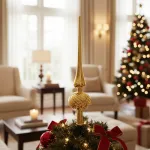 Punta Estrella Para Arbol De Navidad 25cm