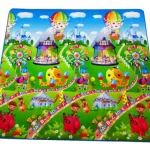 Alfombra Antigolpes Bebe 5mm Espesor 180x150cm Reversible