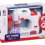 Maquina De Coser Juguete Infantil A Pilas Con Luz Y Sonido Color Blanco