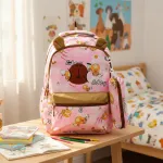 Mochila Escolar + Cartuchera Capibara Infantil Para Niños/as