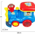 Tren A Vapor Con Luz Sonido Y Movimiento Juguete Para Bebe