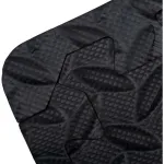 Piso Goma Eva Gym Pack X4 Encastrable 10mm Con Bordes