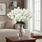 Flores Artificiales Ramo Vara Cerezos Decoracion Pack X4