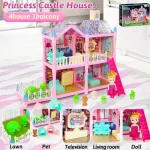 Casa Mansión De Muñecas Con Luces