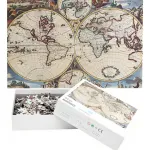 Puzzle 1000 Pzs Mapamundi Antiguo 88319 1979870 Shine