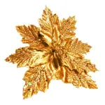 Flor 25cm Oro Arbol De Navidad Adornos Decoracion X4u