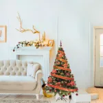 Arbol De Navidad Tronador Lujo 1,80mts Con Adornos Kit X60