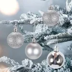 Adornos De Navidad Set Esferas Navideñas 4cm X48 Decoración