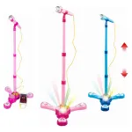 Micrófono Infantil Karaoke Luces Conexión Mp3 Celular