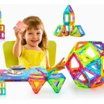 Bloques Magneticos Con Imanes Didacticos 60 Piezas