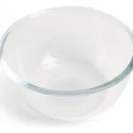 Bowl 700ml Ensaladera Vidrio Liso Transparente X1