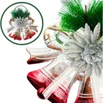 Campanas Navidad 24cm Decoracion Navideña Adornos Para Arbol