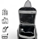 Neceser Cartuchera Porta Cosméticos Organizador Viaje Bolso Color Negro