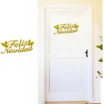Adorno Colgante Cartel Feliz Navidad Decoracion