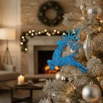 Set X4 Adorno Colgante Reno Navideño Deco Arbolito Navidad