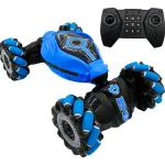 Auto Acrobata Expreso Polar Azul Control Remoto Luces Led Giro 360°