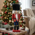 Cascanueces Soldado De Madera 20 Cm Adorno Navidad Madera