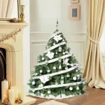 Arbol Navidad Extra Lujo Patagonia 1.50mts Con Adornos X60