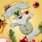 Adorno Papa Noel Colgante Navidad Decoracion Navideña