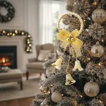 Campanas Navidad 23cm Decoracion Navideña Adornos Para Arbol