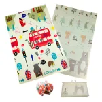 Alfombra Antigolpes Plegable Bebes Reversible 180x200cm