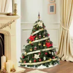 Arbol Navidad Extra Lujo Patagonia 1.50mts Con Adornos X60