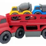 Camion Mosquito Juguete Con 2 Autitos De Construcción