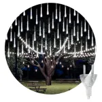 Luces Led Lluvia Meteoro 3mt X8 Tubos 220v Interconectable
