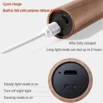 Barra Luz Tubo Led Sensor Movimiento Lampara Recargable Usb