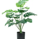 Planta Artificial Con Maceta Monstera 70cm Decoración Hogar