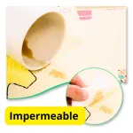 Alfombra Antigolpes Plegable Bebes Reversible 180x200cm