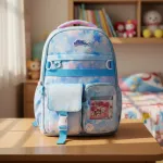 Mochila Escolar Colegio Infantil Nena Kawaii Reforzada