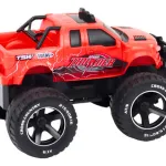 Camioneta Deportiva Off-road Todo Terreno A Control Remoto Color Rojo Expreso Polar