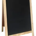 Pizarra Pizarron Doble Hoja Para Vereda Bares Restaurantes