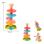 Tobogán De Pelotas Juguete Para Bebes Primera Infancia Color Multicolor