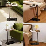 Mesa Auxiliar Arrime Moderna Apoyo Sofa Sillón Mesa 60cm