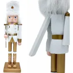 Cascanueces Soldado Adorno De Madera 30 Cm Navidad Deco