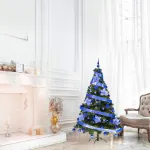 Arbol De Navidad Tronador Lujo 1,80mts Con Adornos Kit X60