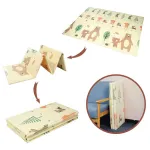 Alfombra Antigolpes Plegable Bebes Reversible 150x200cm