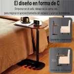 Mesa Auxiliar Arrime Moderna Apoyo Sofa Sillón Mesa 60cm