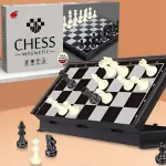 Ajedrez Magnético Juego De Mesa Imantado Tablero Plegable